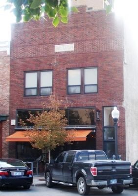Anderson Building and Marker. Click for full size. Anderson Building and Marker image. Click for full size.