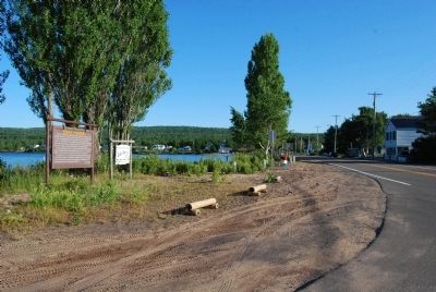Eagle Harbor Marker. Click for full size. Eagle Harbor Marker image. Click for full size.