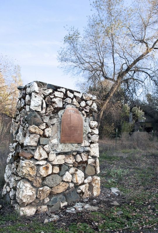Town of Ophir Marker (Temporary Marker Placed by Ophir Residents) image. Click for full size.