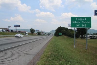 The Battle of Ringgold Gap Marker. Click for full size. The Battle of Ringgold Gap Marker image. Click for full size.