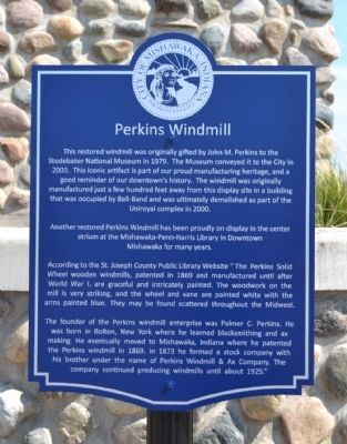 Perkins Windmill Marker image. Click for full size.