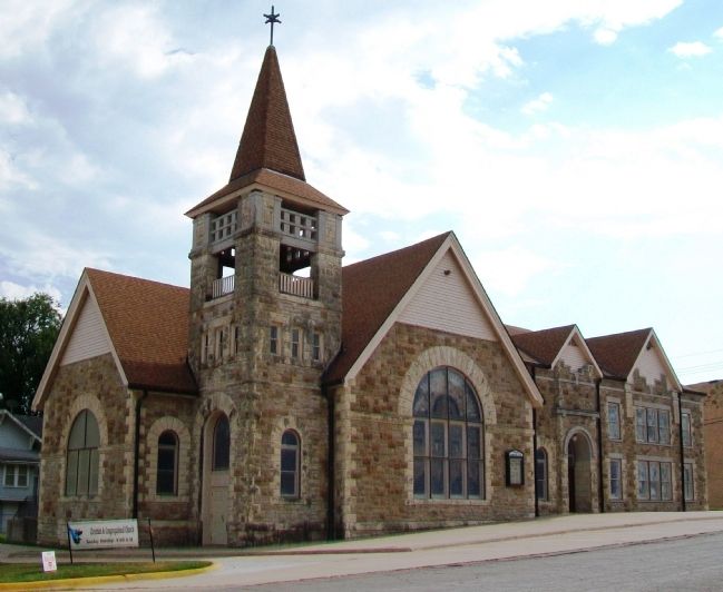 Christian and Congregational Church Building image. Click for full size.
