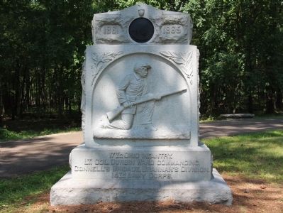 17th Ohio Infantry Marker. Click for full size. 17th Ohio Infantry Marker image. Click for full size.