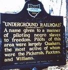 Underground Railroad Station Marker image. Click for full size.