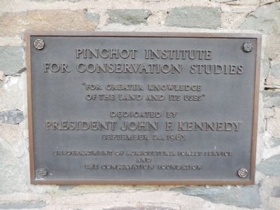 Pinchot Institute for Conservation Studies. Click for full size. Pinchot Institute for Conservation Studies image. Click for full size.