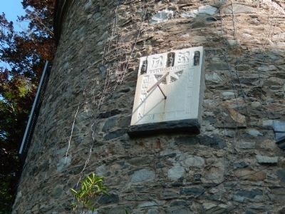 Clock on one of the towers. Click for full size. Clock on one of the towers image. Click for full size.