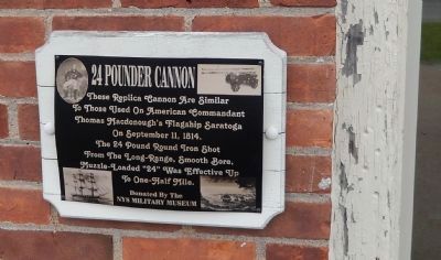 24 Pounder Cannon Marker. Click for full size. 24 Pounder Cannon Marker image. Click for full size.