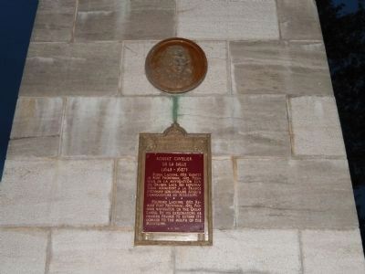 Robert Cavelier de la Salle Monument. Click for full size. Robert Cavelier de la Salle Monument image. Click for full size.
