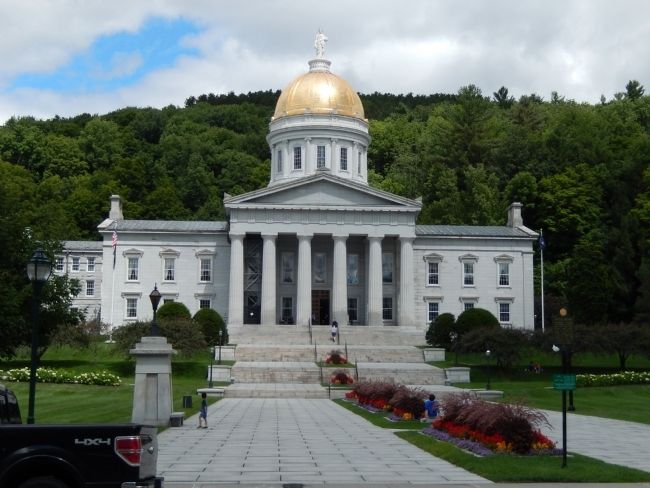 Vermont State House image. Click for full size.