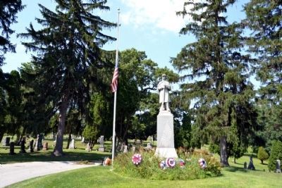 New Carlisle Civil War Memorial. Click for full size. New Carlisle Civil War Memorial image. Click for full size.