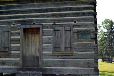 Pierre Freischutz Navarre Log Cabin Marker. Click for full size. Pierre Freischutz Navarre Log Cabin Marker image. Click for full size.