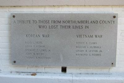Northumberland County War Memorial. Click for full size. Northumberland County War Memorial image. Click for full size.