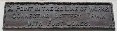 A Point in the 2d Line of Works Marker. Click for full size. A Point in the 2d Line of Works Marker image. Click for full size.
