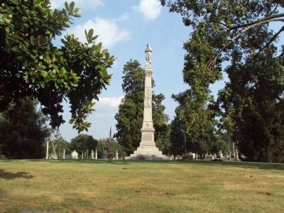 Confederate Circle Monument. Click for full size. Confederate Circle Monument image. Click for full size.