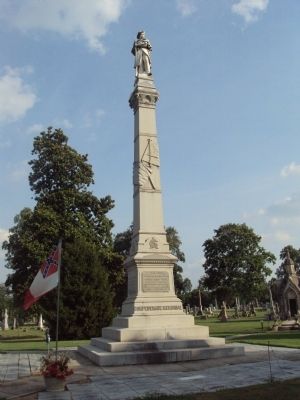 Confederate Circle Monument. Click for full size. Confederate Circle Monument image. Click for full size.