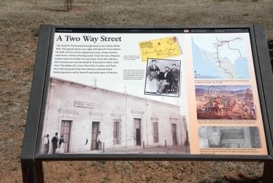 A Two Way Street Marker. Click for full size. A Two Way Street Marker image. Click for full size.
