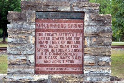 Kin-Com-A-Ong Spring Marker. Click for full size. Kin-Com-A-Ong Spring Marker image. Click for full size.