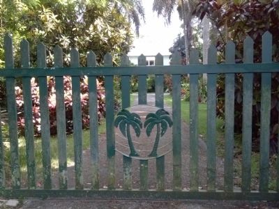 Palm Lodge Gate. Click for full size. Palm Lodge Gate image. Click for full size.