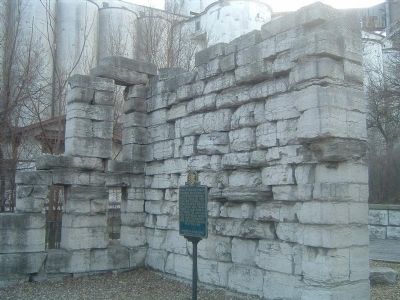 Ruins of the First State Prison in Illinois. Click for full size. Ruins of the First State Prison in Illinois image. Click for full size.
