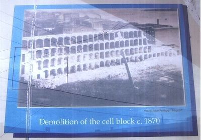 Ruins of the First State Prison in Illinois. Click for full size. Ruins of the First State Prison in Illinois image. Click for full size.