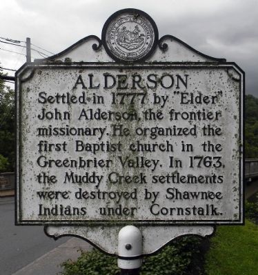 Alderson Marker image. Click for full size.