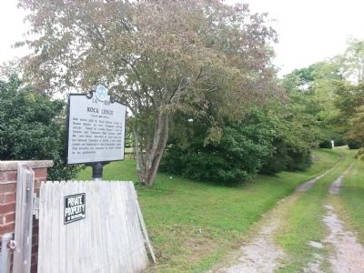 Rock Ledge Marker. Click for full size. Rock Ledge Marker image. Click for full size.