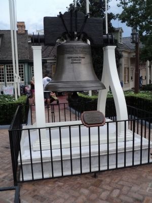 The Liberty Bell and Second Marker image. Click for full size.