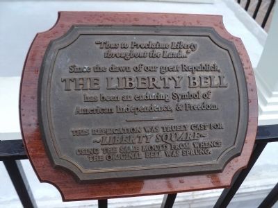 Second Liberty Bell Marker. Click for full size. Second Liberty Bell Marker image. Click for full size.