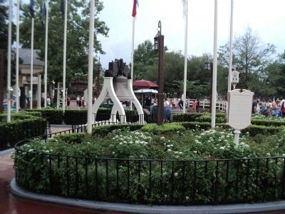 The Liberty Bell and Both Markers. Click for full size. The Liberty Bell and Both Markers image. Click for full size.