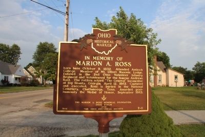 Marion A. Ross Marker image. Click for full size.