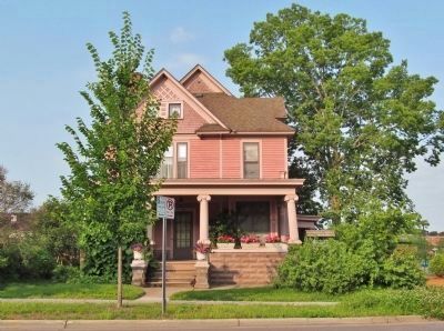 Woltersdorf House and Marker. Click for full size. Woltersdorf House and Marker image. Click for full size.