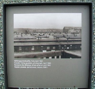 Inmates’ living quarters / Häftlingsunterkünfte Marker image. Click for full size.