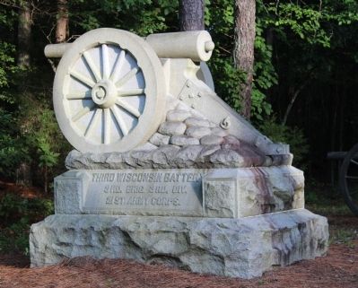 3rd Wisconsin Battery Marker. Click for full size. 3rd Wisconsin Battery Marker image. Click for full size.