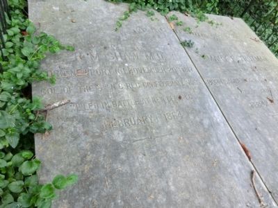 Henry M. Shaw Tombstone. Click for full size. Henry M. Shaw Tombstone image. Click for full size.