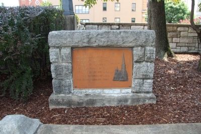 First Methodist Church Marker. Click for full size. First Methodist Church Marker image. Click for full size.