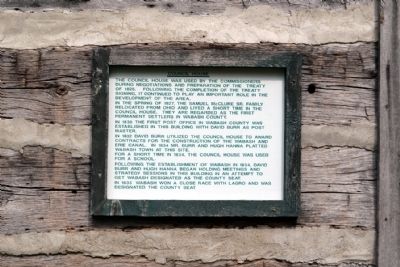 Council House Marker image. Click for full size.
