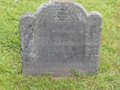 Anne Jaffrey's Gravestone. Click for full size. Anne Jaffrey's Gravestone image. Click for full size.
