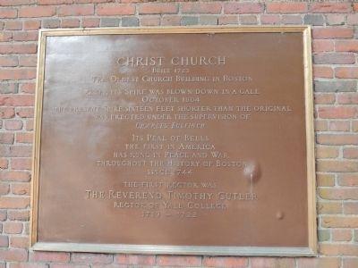 Christ Church Marker. Click for full size. Christ Church Marker image. Click for full size.