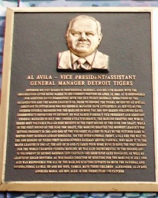 Al Avila Marker. Click for full size. Al Avila Marker image. Click for full size.