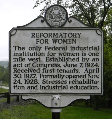 Reformatory for Women Marker image. Click for full size.