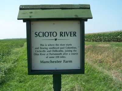 Headwaters of Scioto River Marker image. Click for full size.