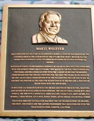 Marti Wolever Marker image. Click for full size.