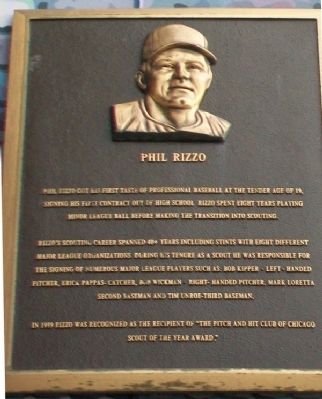 Phil Rizzo Marker image. Click for full size.