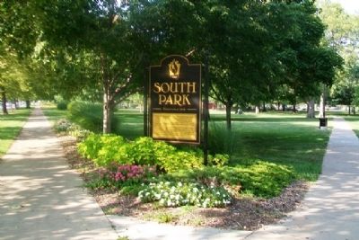 South Park and Marker. Click for full size. South Park and Marker image. Click for full size.
