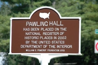Pawling Hall Marker image. Click for full size.