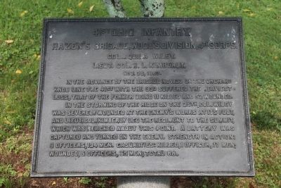 41st Ohio Infantry Marker image. Click for full size.