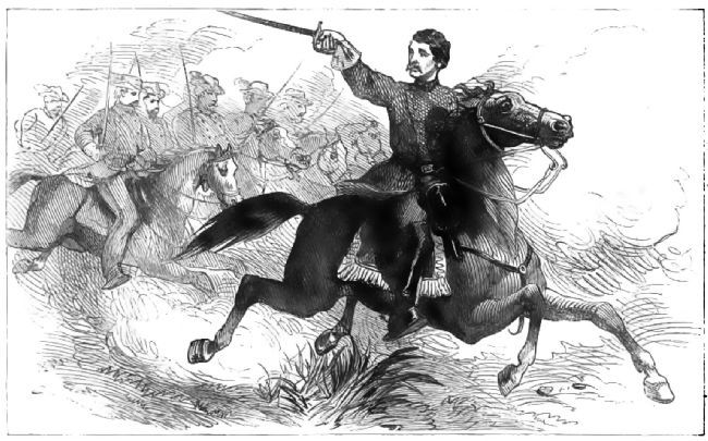 Harry Gilmor in the Saddle image. Click for full size.