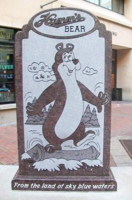 Hamm's Bear Marker (front). Click for full size. Hamm's Bear Marker (front) image. Click for full size.