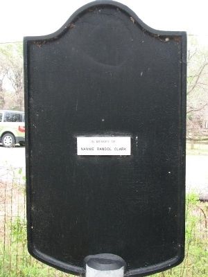 Harrison Cemetery Marker reverse. Click for full size. Harrison Cemetery Marker reverse image. Click for full size.