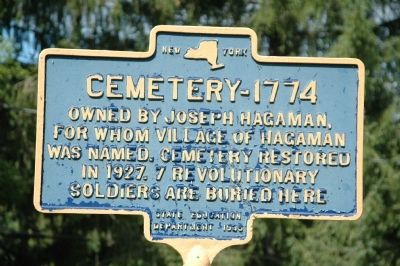 Cemetery 1774 Marker image. Click for full size.